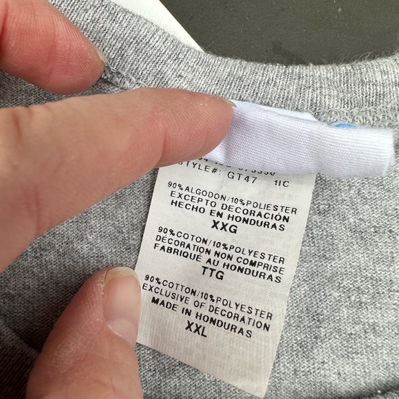 Men’s Champion Long Sleeve Light Sweatshirt, Big & Tall - Picture 4 of 8